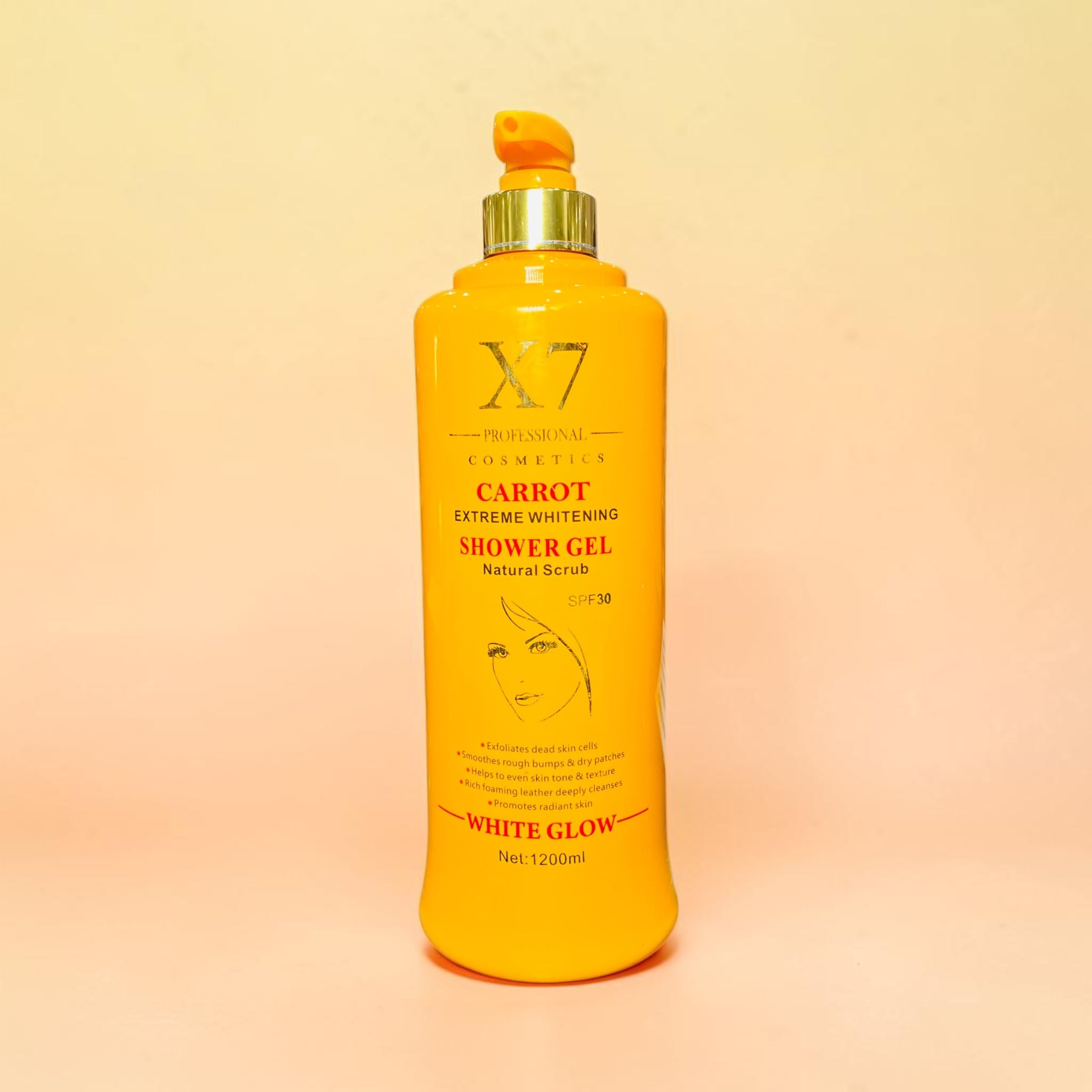 X7 CARROT SHOWER GEL 1200ML